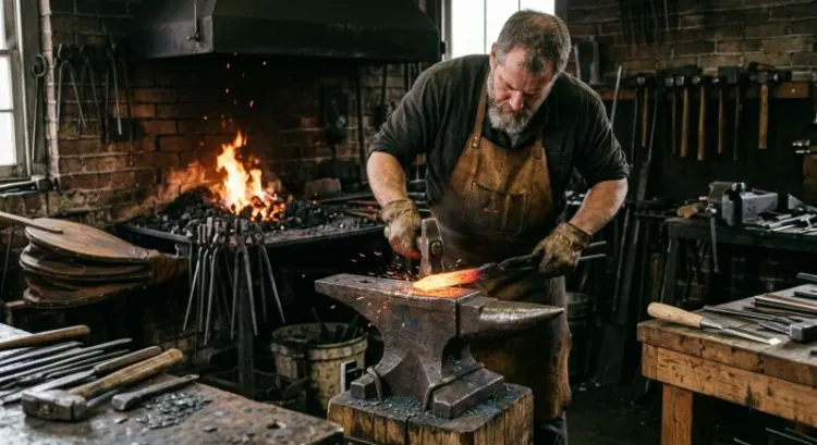 Coutelier, tourneur sur bois, luthier : les artisans qui fabriquent leurs outils eux-mêmes